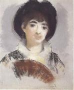 Edouard Manet, Portrait de La comtesse Albazzo (mk40)